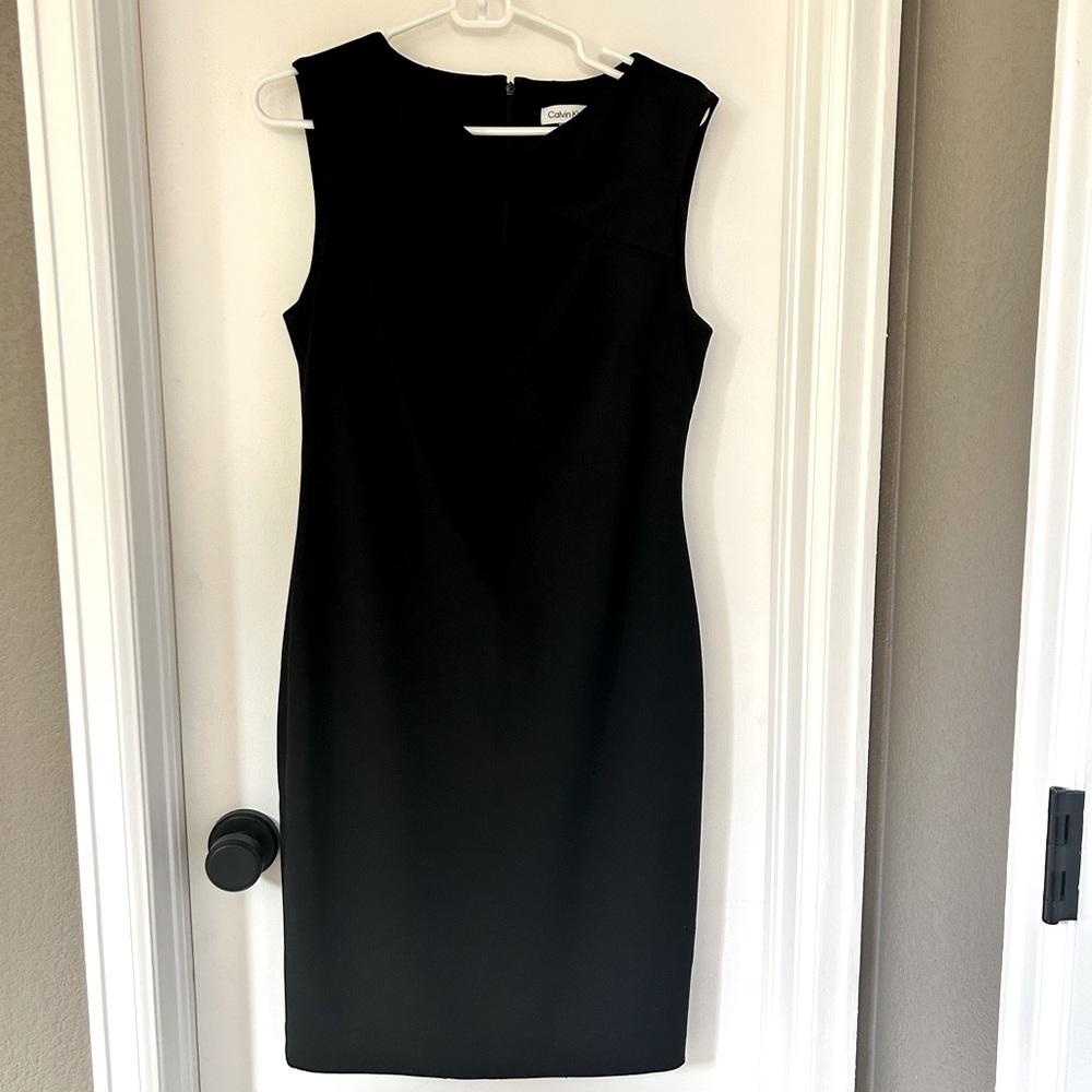 Calvin Klein Black Sleeveless Dress